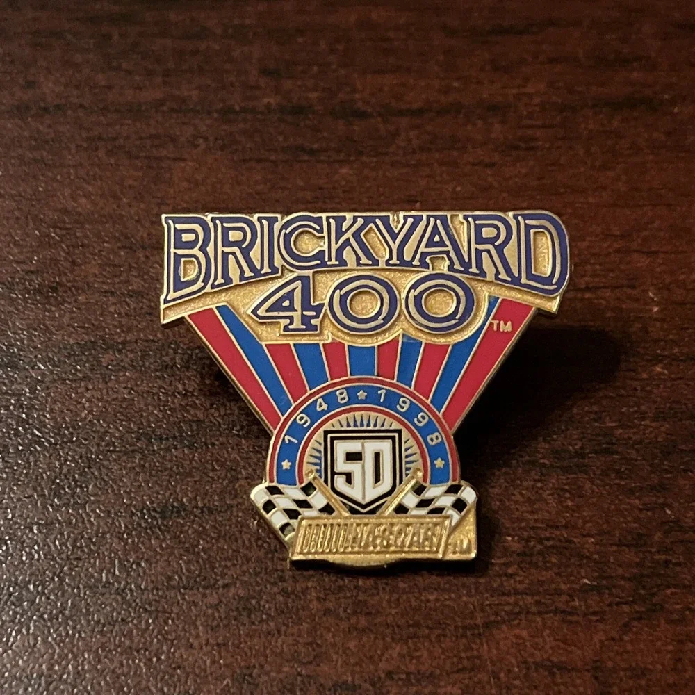 Vintage 1998 NASCAR Brickyard 400 Lapel Pin